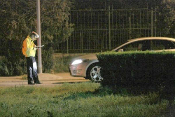 Urmărire ca-n filme în Coiciu: fără permis, a provocat un accident rutier